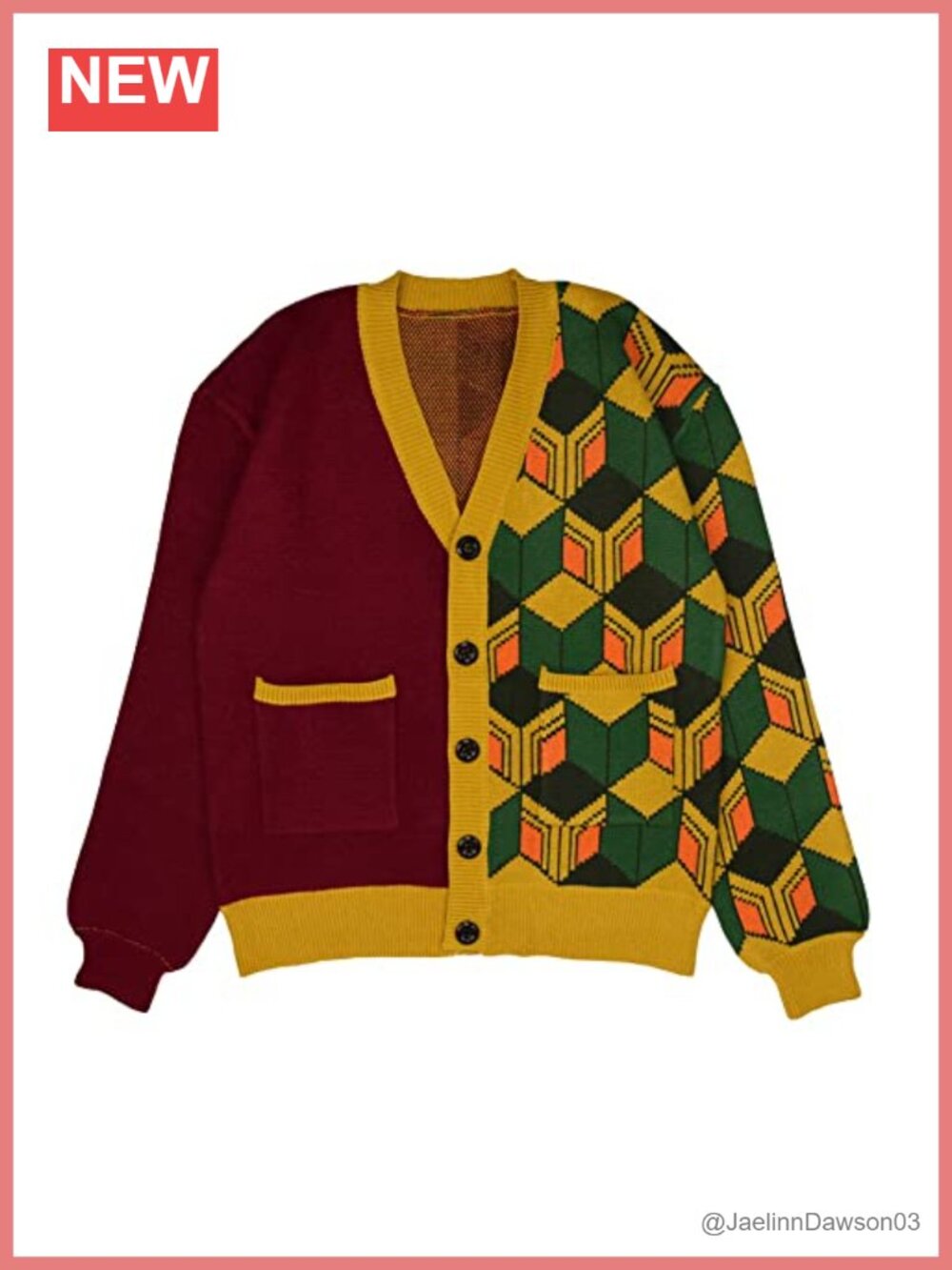 Anime Knit Cardigan Sweater Jacket Coat Cosplay Men Women